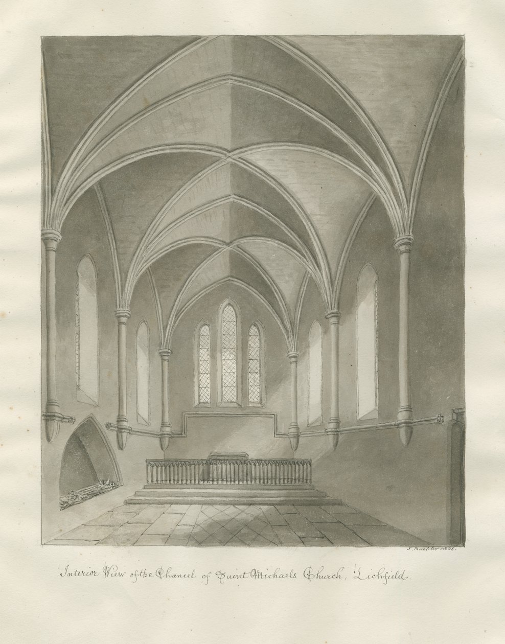 Lichfield - Innenraum von St. Michael