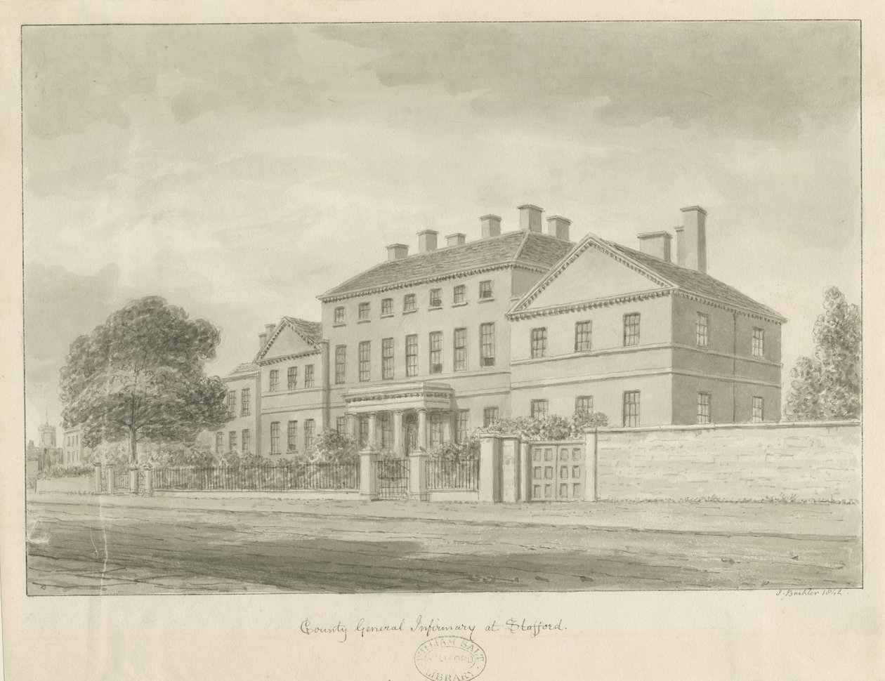 Stafford - Allgemeines Kreiskrankenhaus von John Buckler