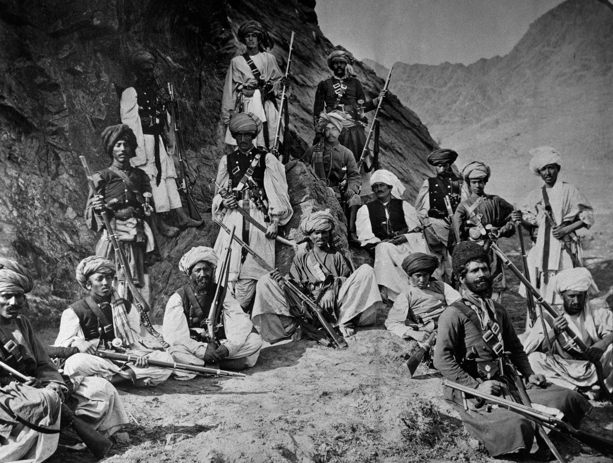 Khyber-Häuptlinge und Khans, 1878-79 von John Burke