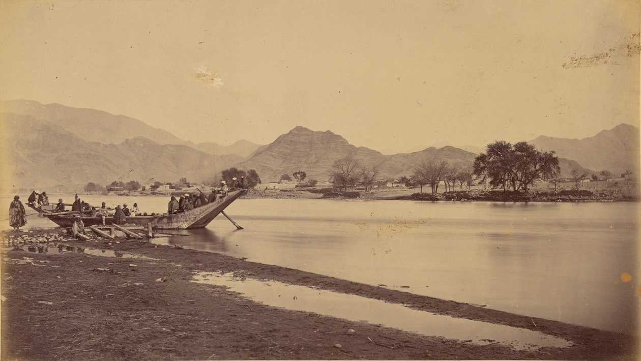 Lalpura, von der Fähre von John Burke