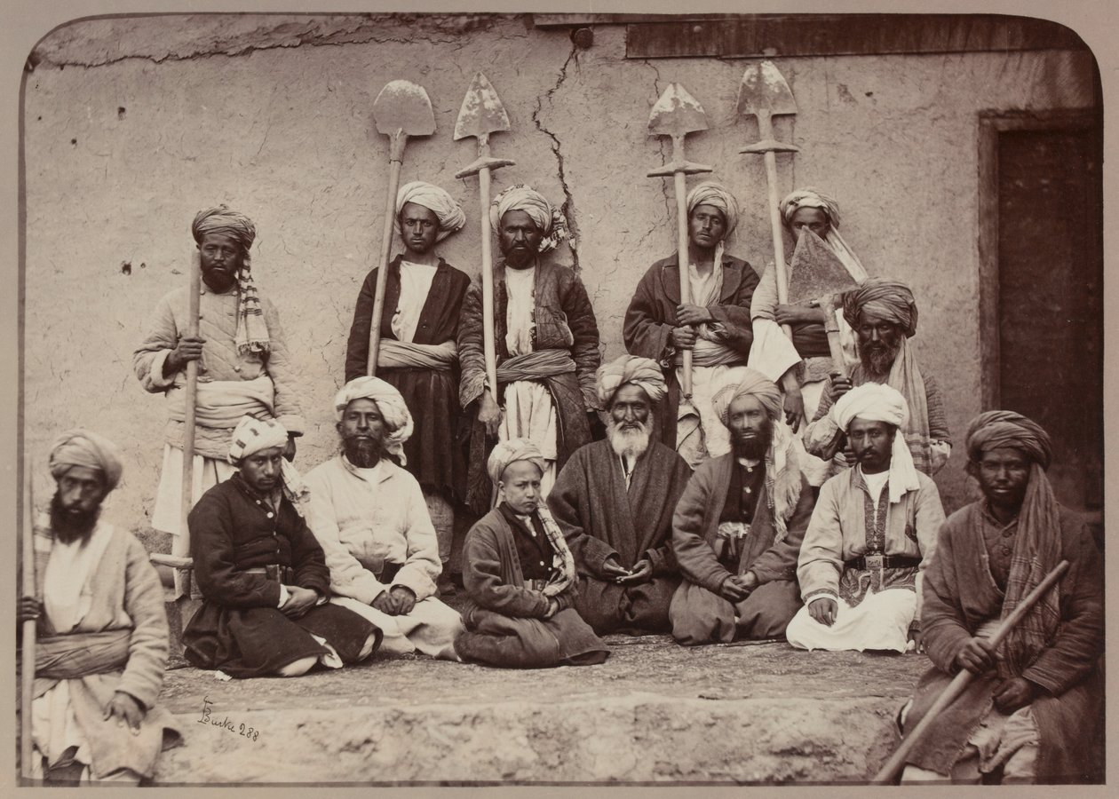 Grundbesitzer und Arbeiter von Kabul, 1879 von John Burke