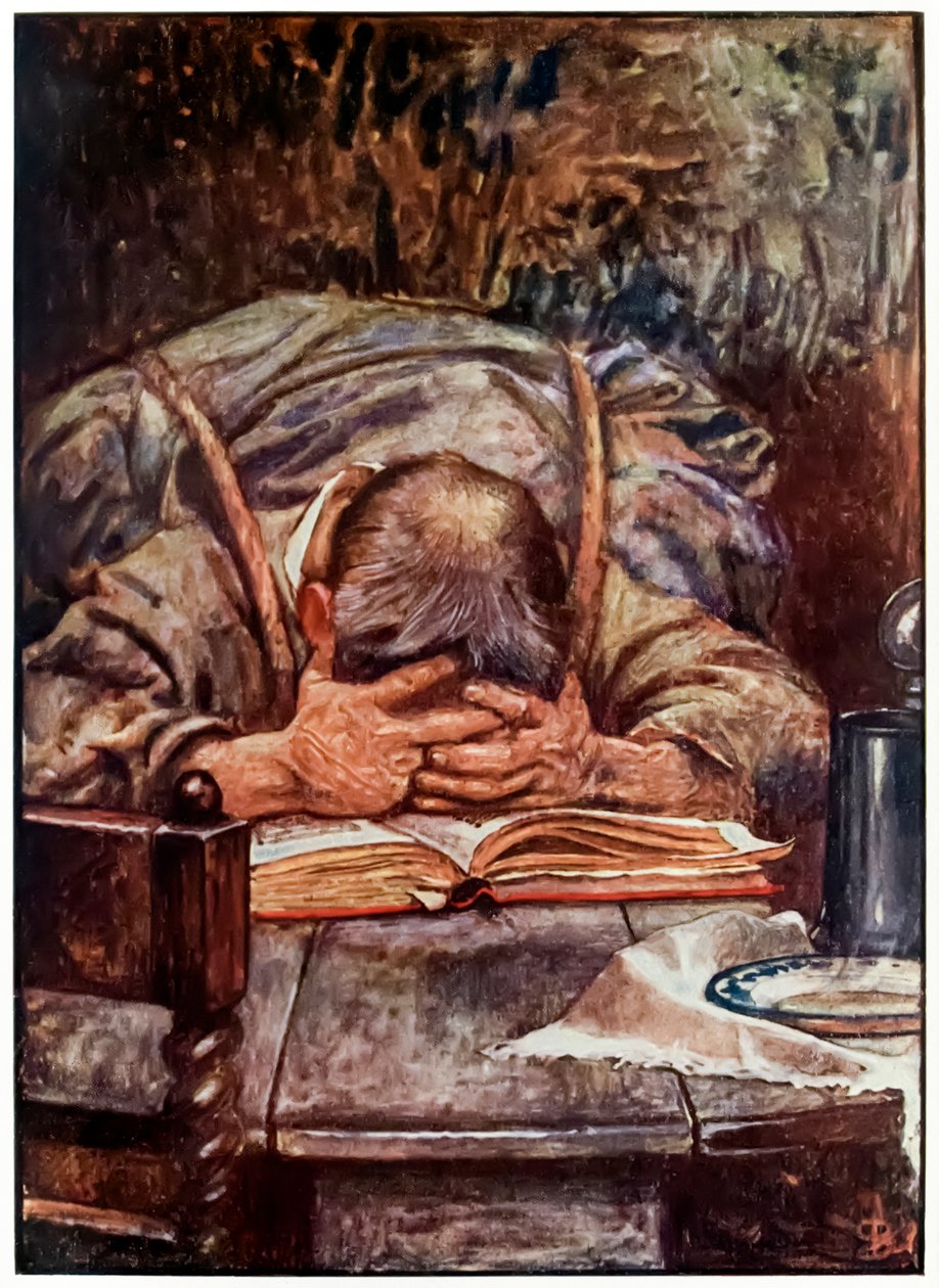 Christ aus Der Pilgerreise von dieser Welt zu der zukünftigen von John Bunyan von John Byam Liston Shaw