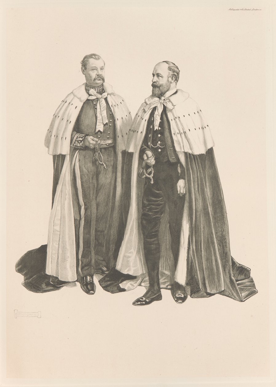 Krönung von König Edward VII. von John Byam Liston Shaw