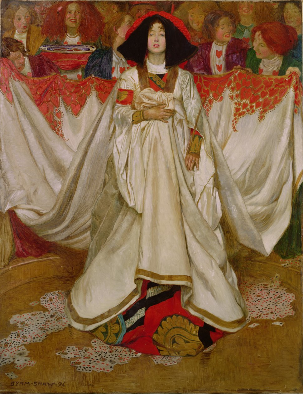 Herzkönigin, 1896 von John Byam Liston Shaw