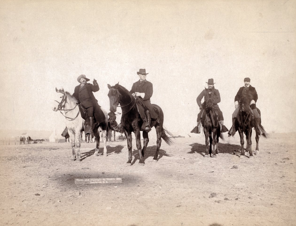Beobachtung eines feindlichen Indianerlagers, 1891 von John C. H. Grabill