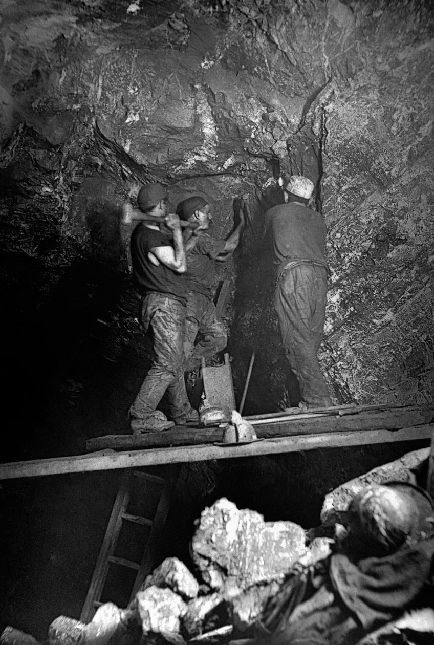 Untertagebau, Colcauth, Cornwall von John Charles Burrow