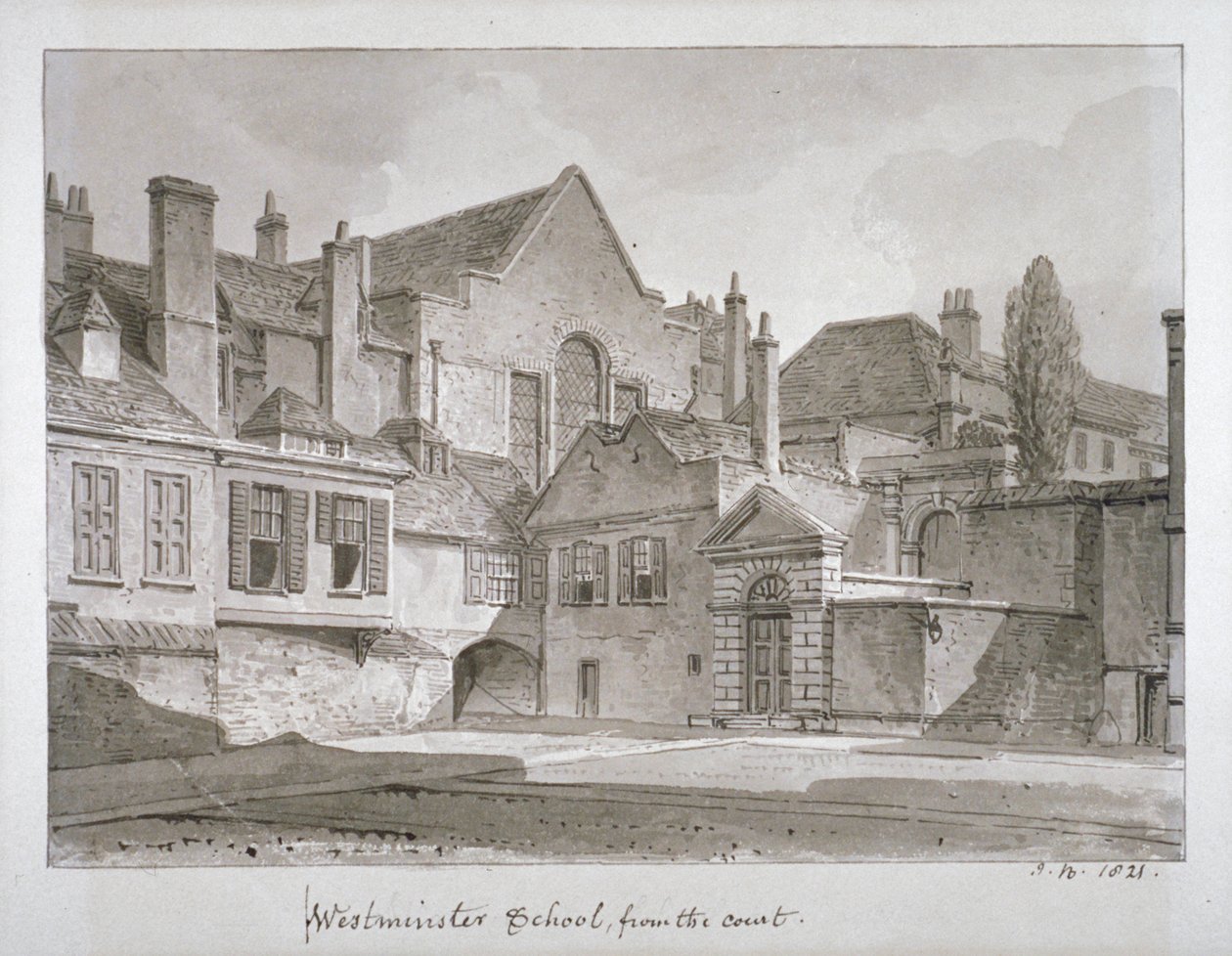 Ansicht der Westminster School im Little Dean