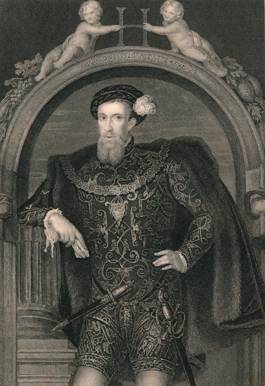Henry Howard, Earl of Surrey (ca. 1546, frühes bis mittleres 19. Jahrhundert) von John Cochran