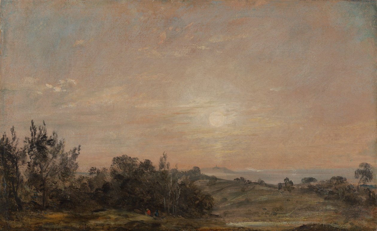 Hampstead Heath mit Blick in Richtung Harrow von John Constable
