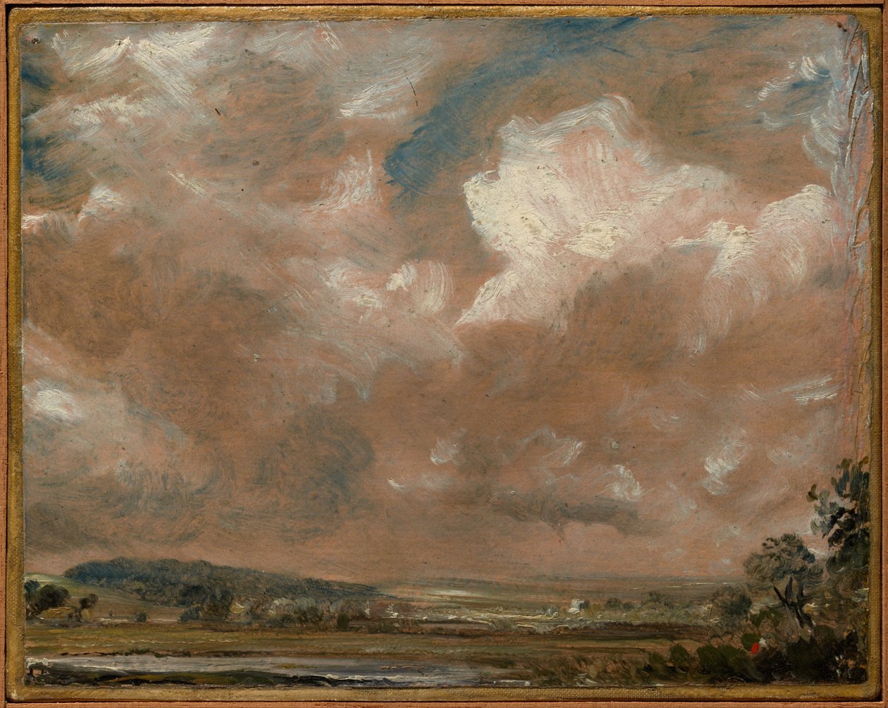 Harnham Ridge, Salisbury von John Constable
