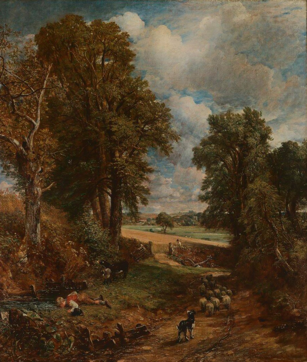 Das Kornfeld von John Constable