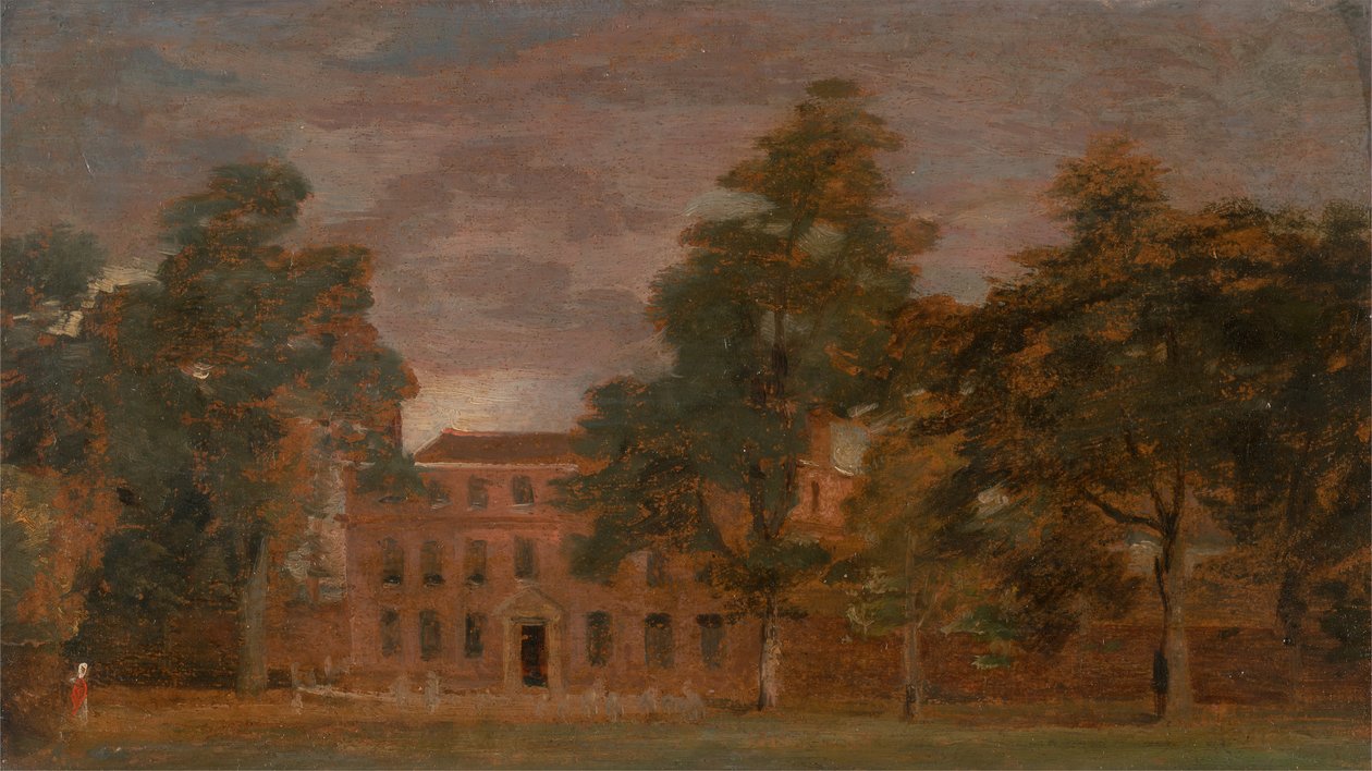 West Lodge, East Bergholt, zwischen 1813 und 1816 von John Constable