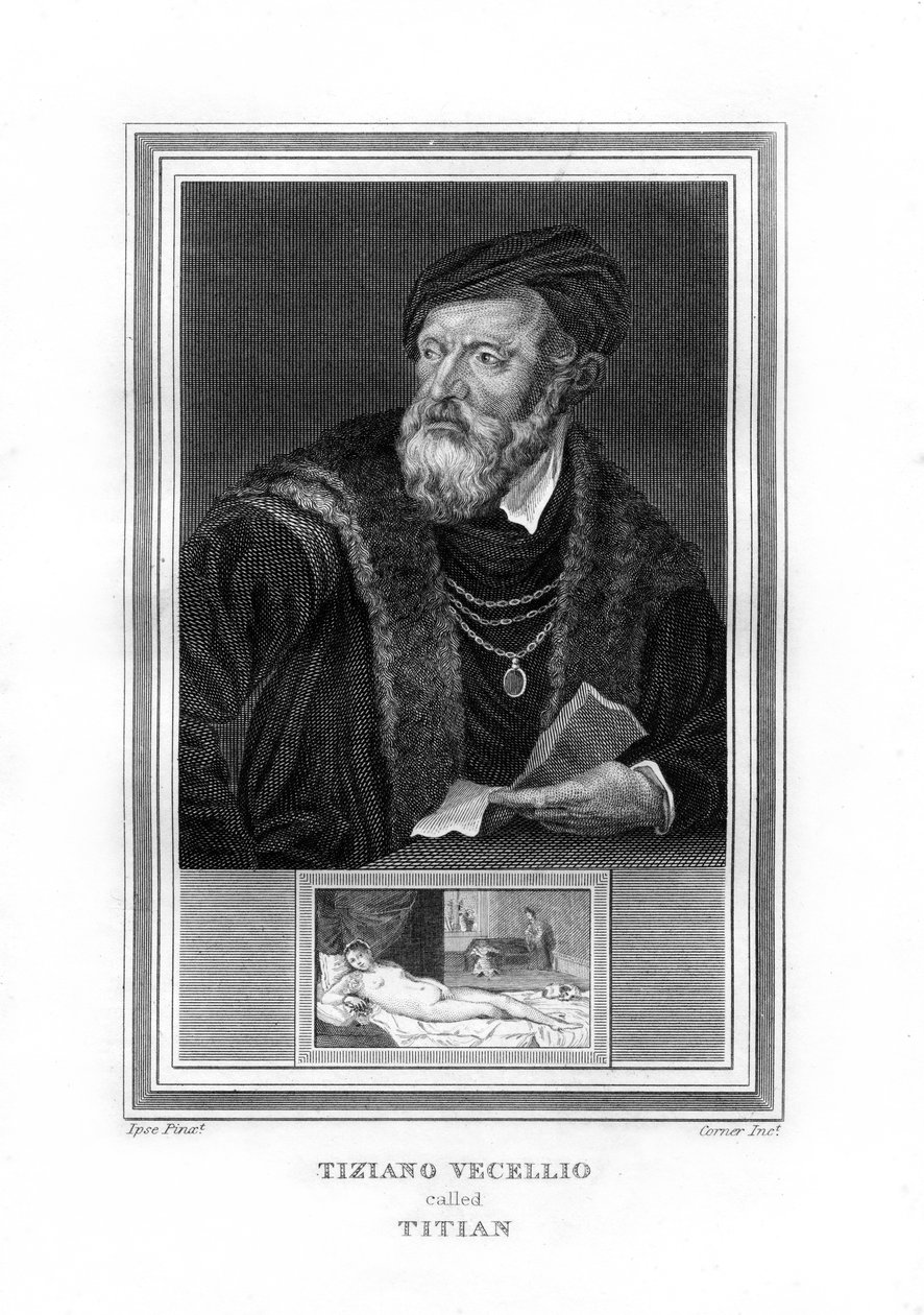 Tiziano Vecelli Titian, italienischer Hochrenaissance-Maler von John Corner