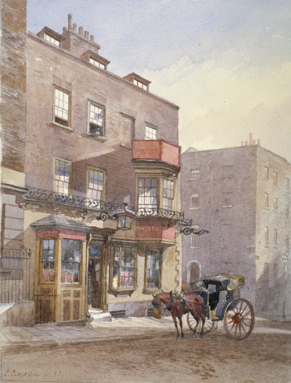 The Cheshire Cheese Tavern, Surrey Street, Westminster, London von John Crowther