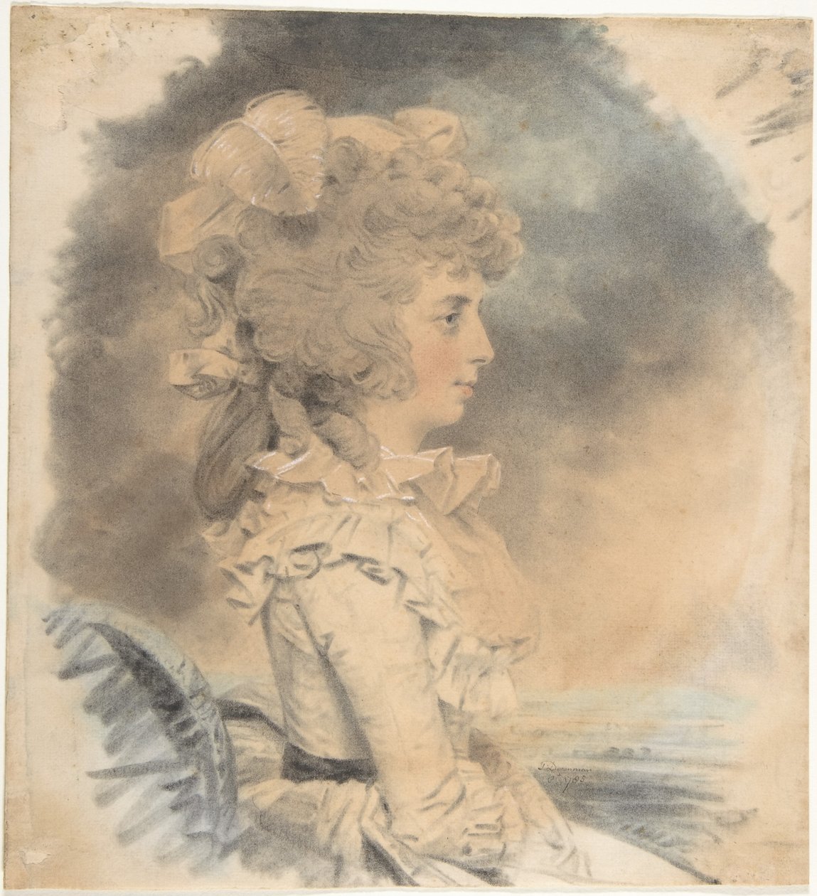 Frau Palmer von John Downman