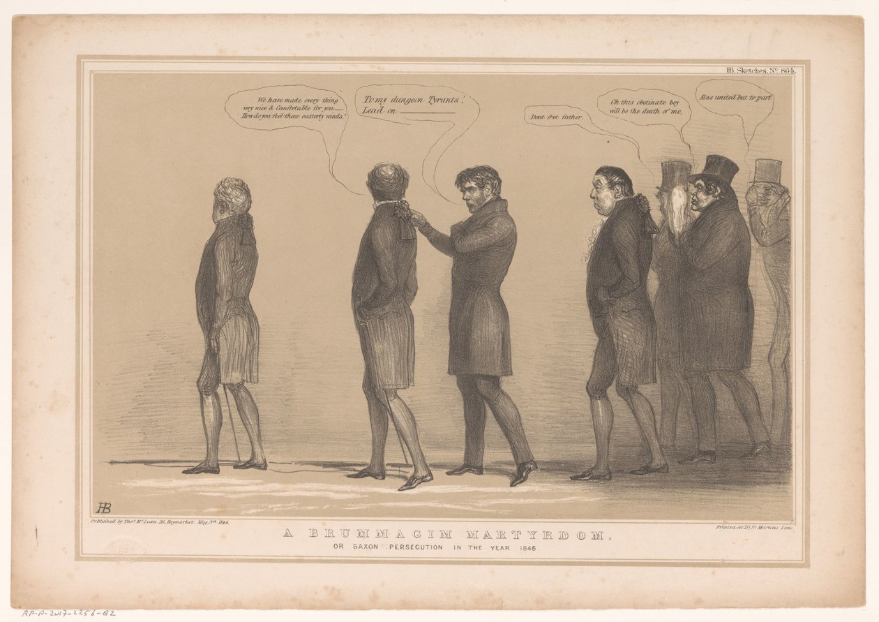 Karikatur von William Smith O