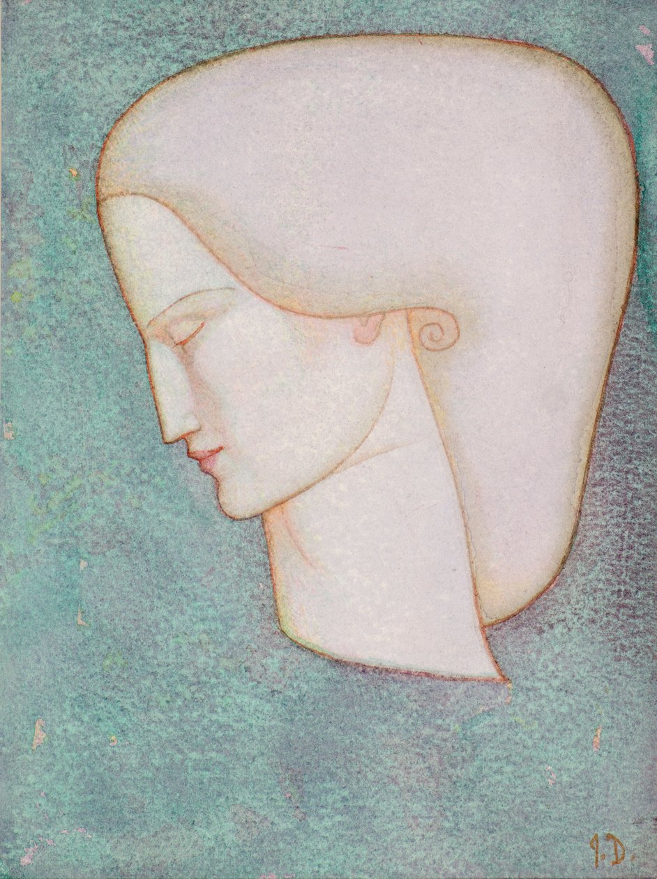 Weiblicher Kopf von John Duncan