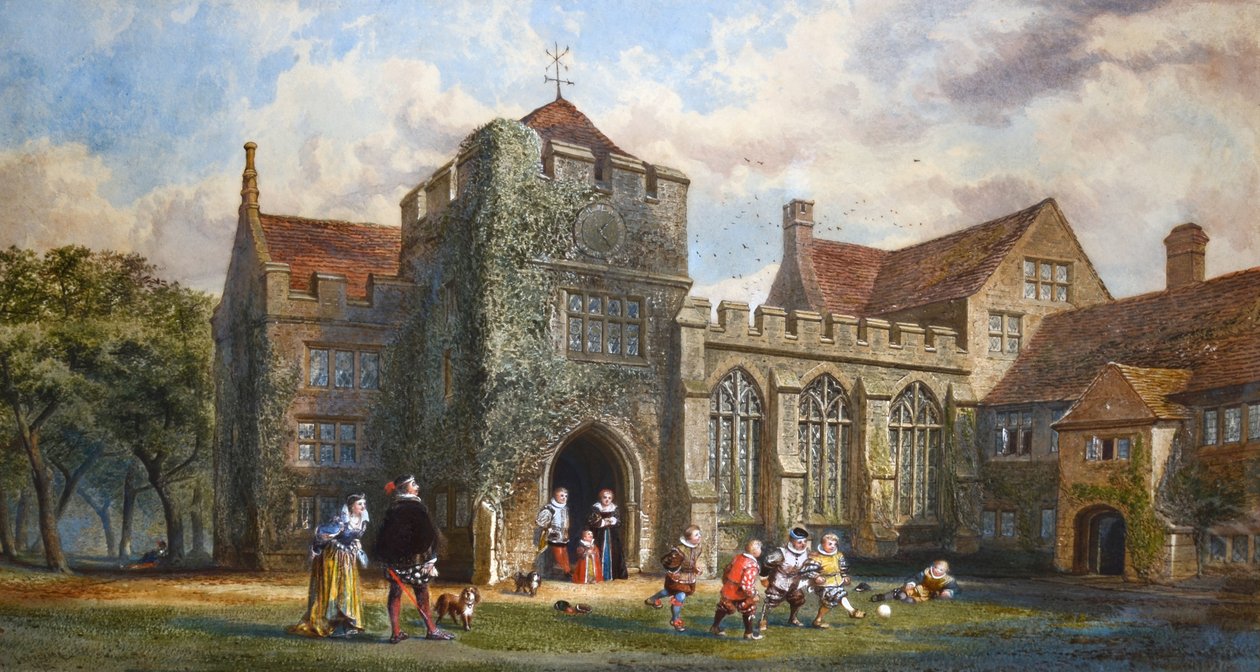Dartington Manor House, Devon von John Edmund Buckley
