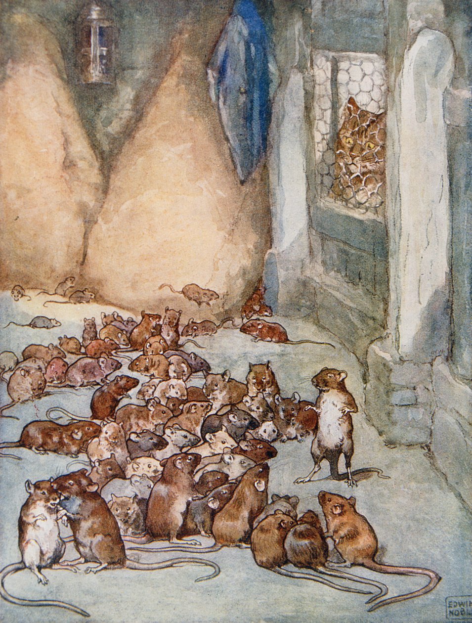Die Mäuse im Rat aus 