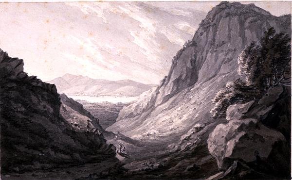 Derwentwater vom Castle Crag von John Emes
