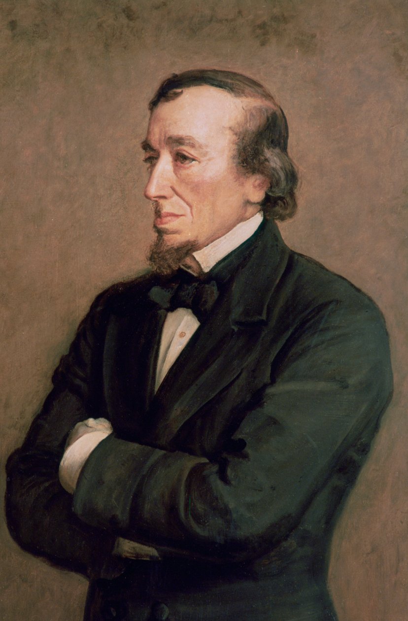 Benjamin Disraeli, Earl of Beaconsfield, Detail, 1881 von John Everett Millais