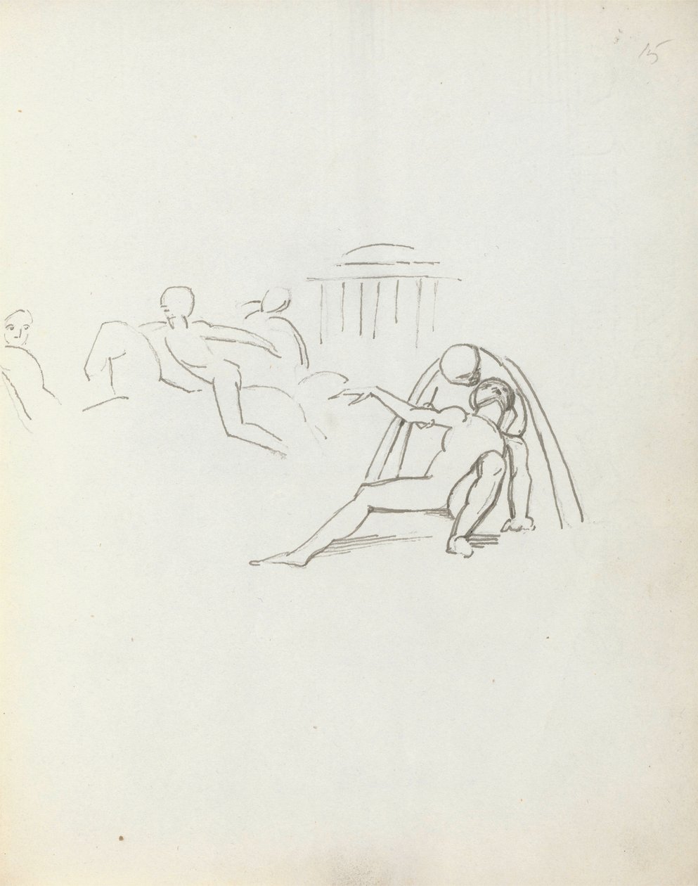 John Philip Kemble als Hamlet von John Flaxman