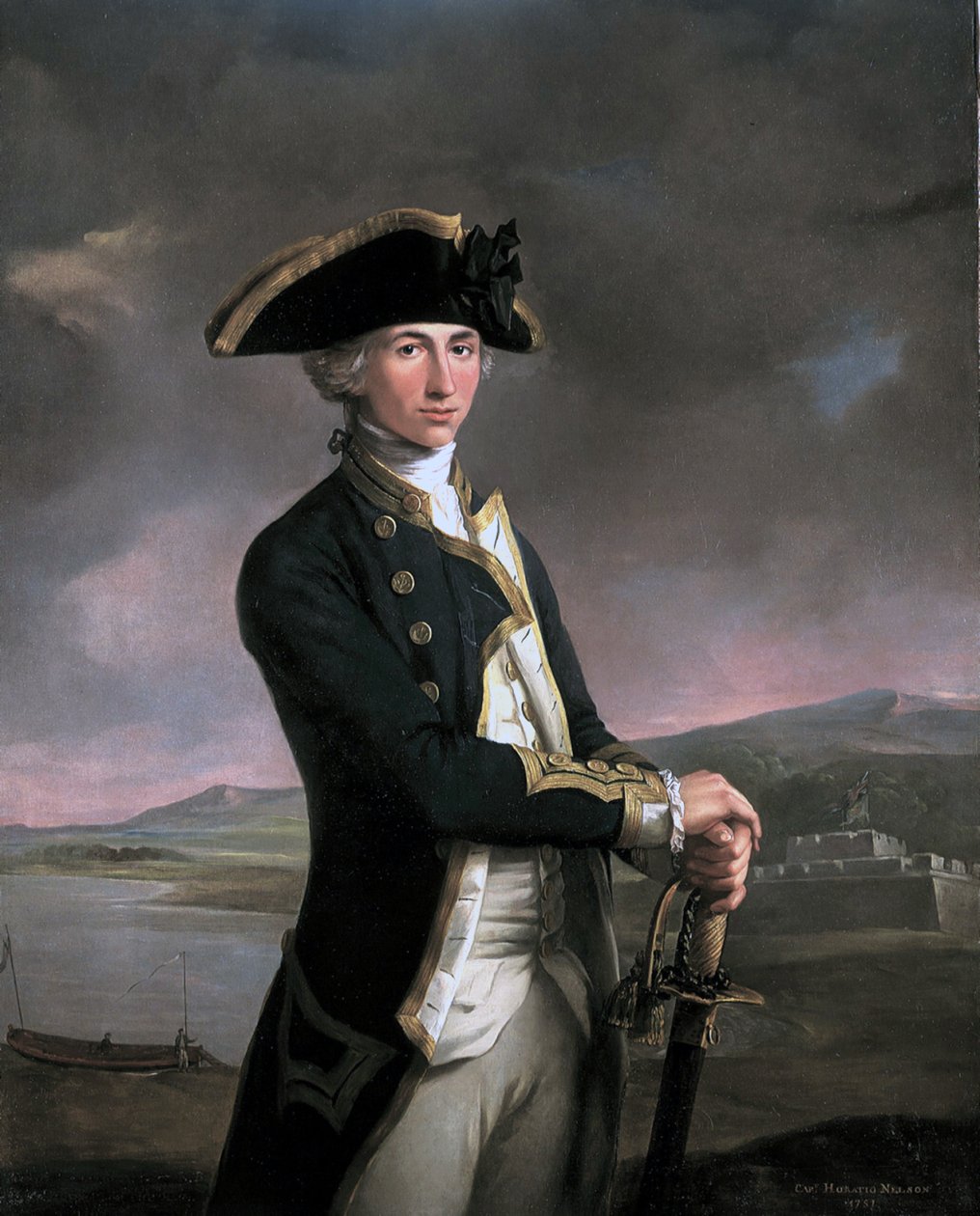 Porträt von Horatio Nelson (1758-1805) von John Francis Rigaud
