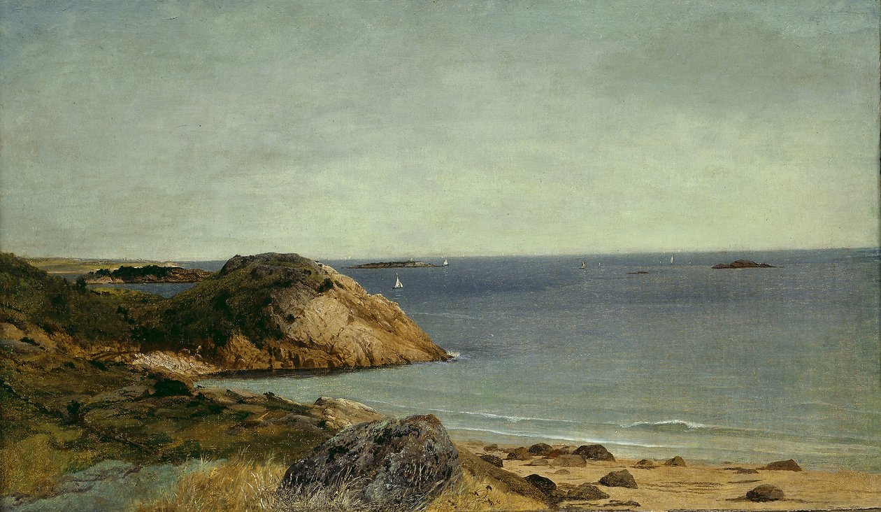 Felsige Küste, ca. 1860 von John Frederick Kensett