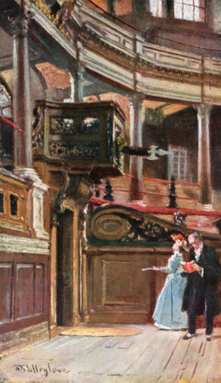 Innenraum des Sheldonian Theaters von John Fulleylove