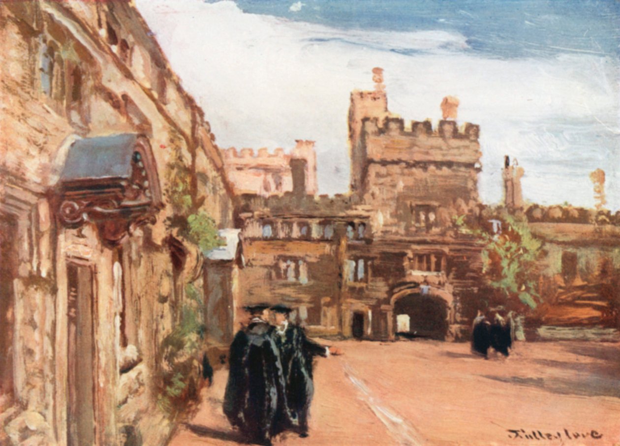 Jesus College von John Fulleylove