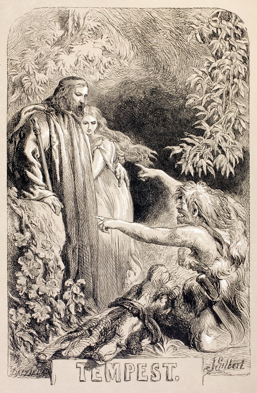 Illustration für Der Sturm, aus 