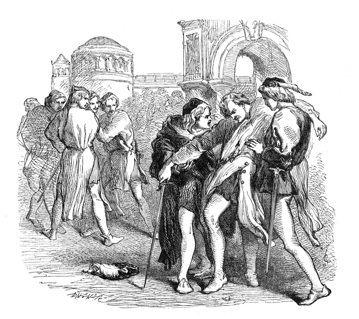 Romeo und Julia von William Shakespeare von John Gilbert