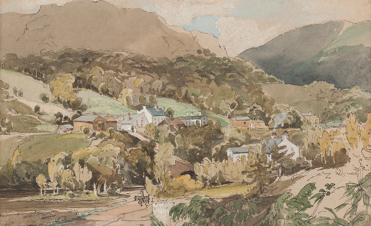 Clappersgate, 1812 von John Harden: Kunstdruck kaufen
