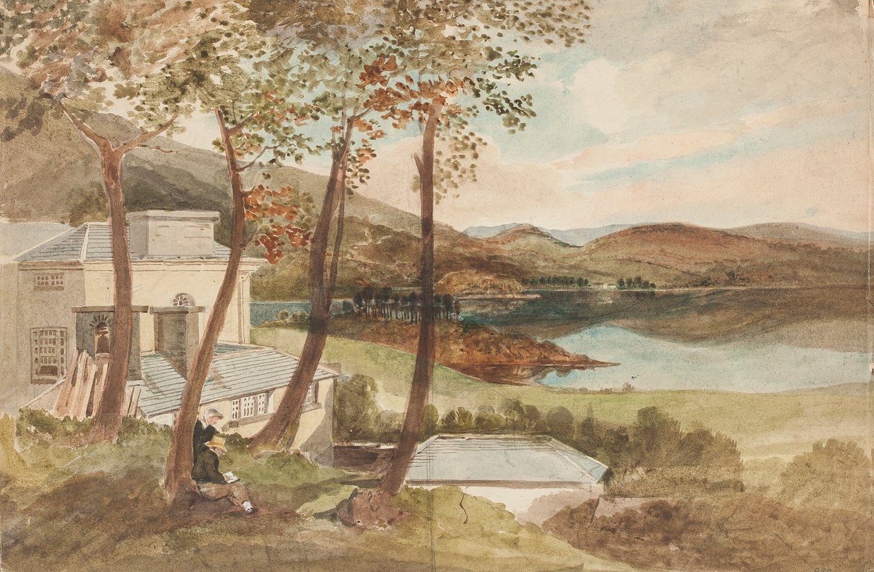 Hall und Windermere, Lake District, Cumbria von John Harden