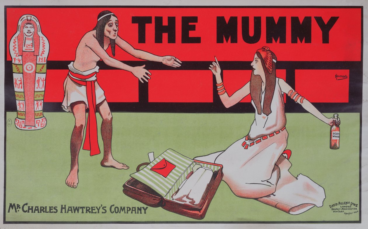 Plakatwerbung für Whiskey der Charles Hawtrey Company, ca. 1900 von John Hassall