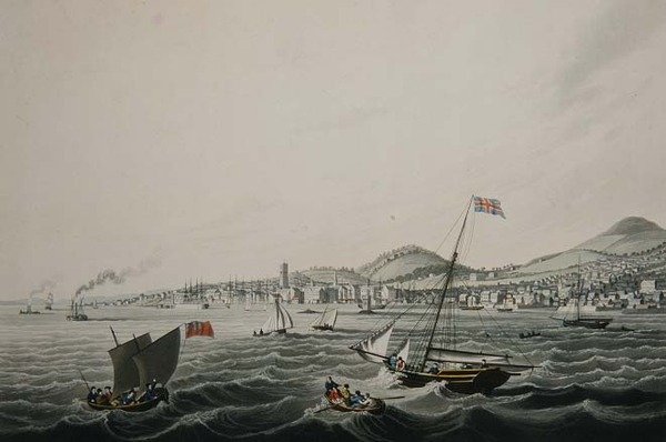 Die Stadt Dundee, veröffentlicht von Smith & Elder von John Heaviside (after) Clark