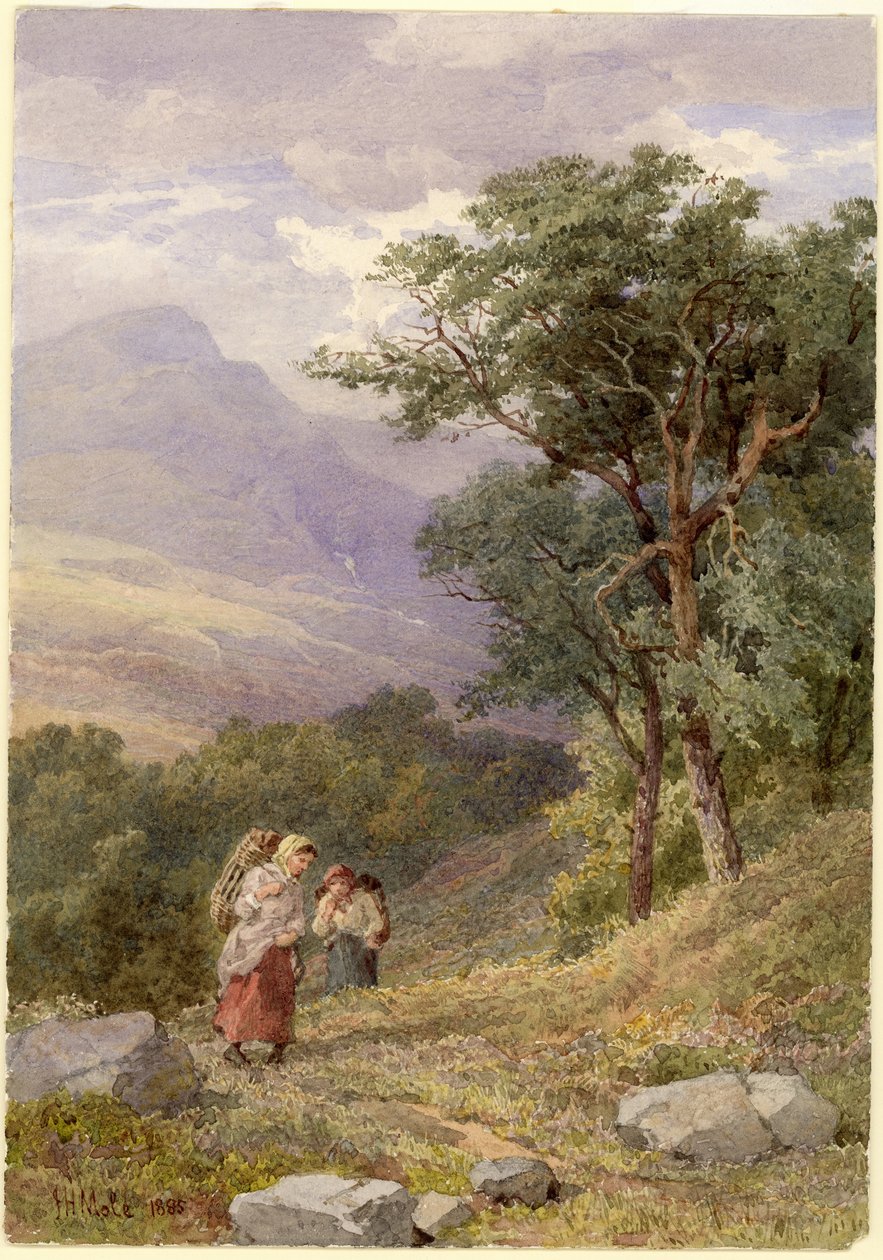 In der Nähe von Tarbet, Loch Fyne von John Henry Mole