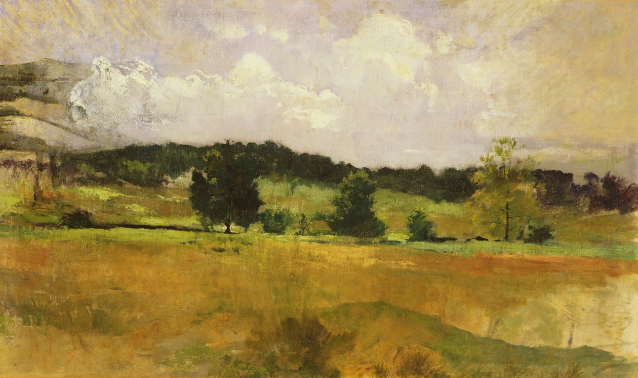 Landschaftsstudie, ca. 1900 von John Henry Twachtman