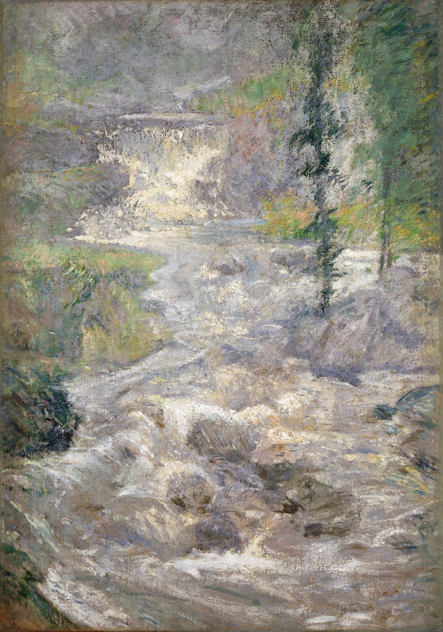 Die Quelle des Regenbogens, um 1890-1900 von John Henry Twachtman