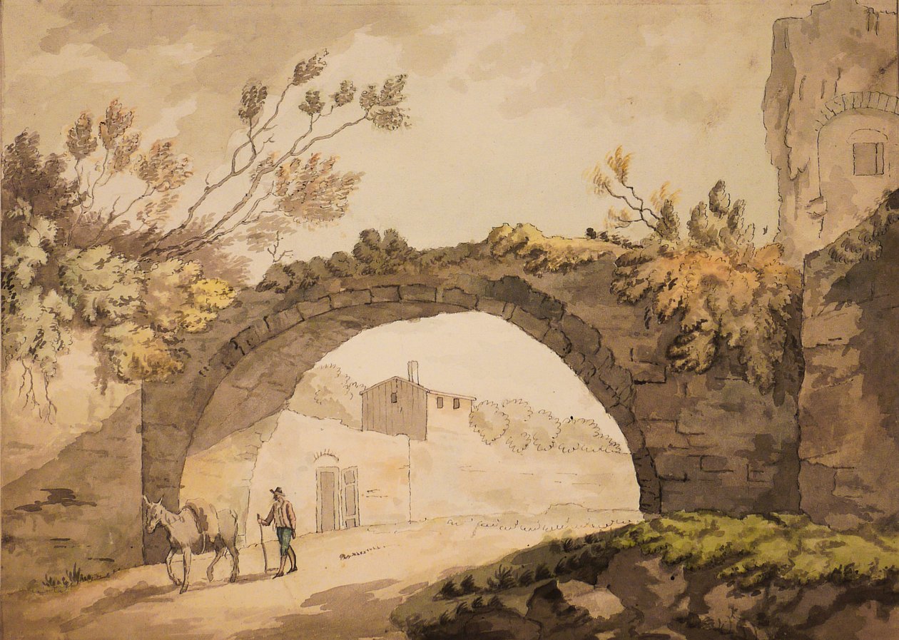 Ein Torbogen in Italien von John Herman Merivale