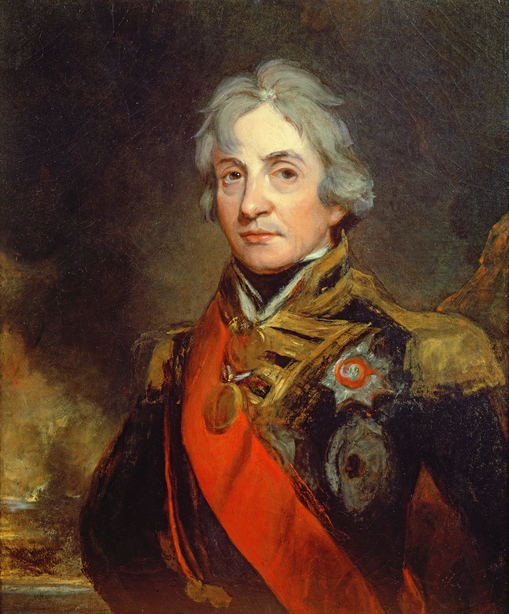 Lord Nelson von John Hoppner: Kunstdruck in Museumsqualität