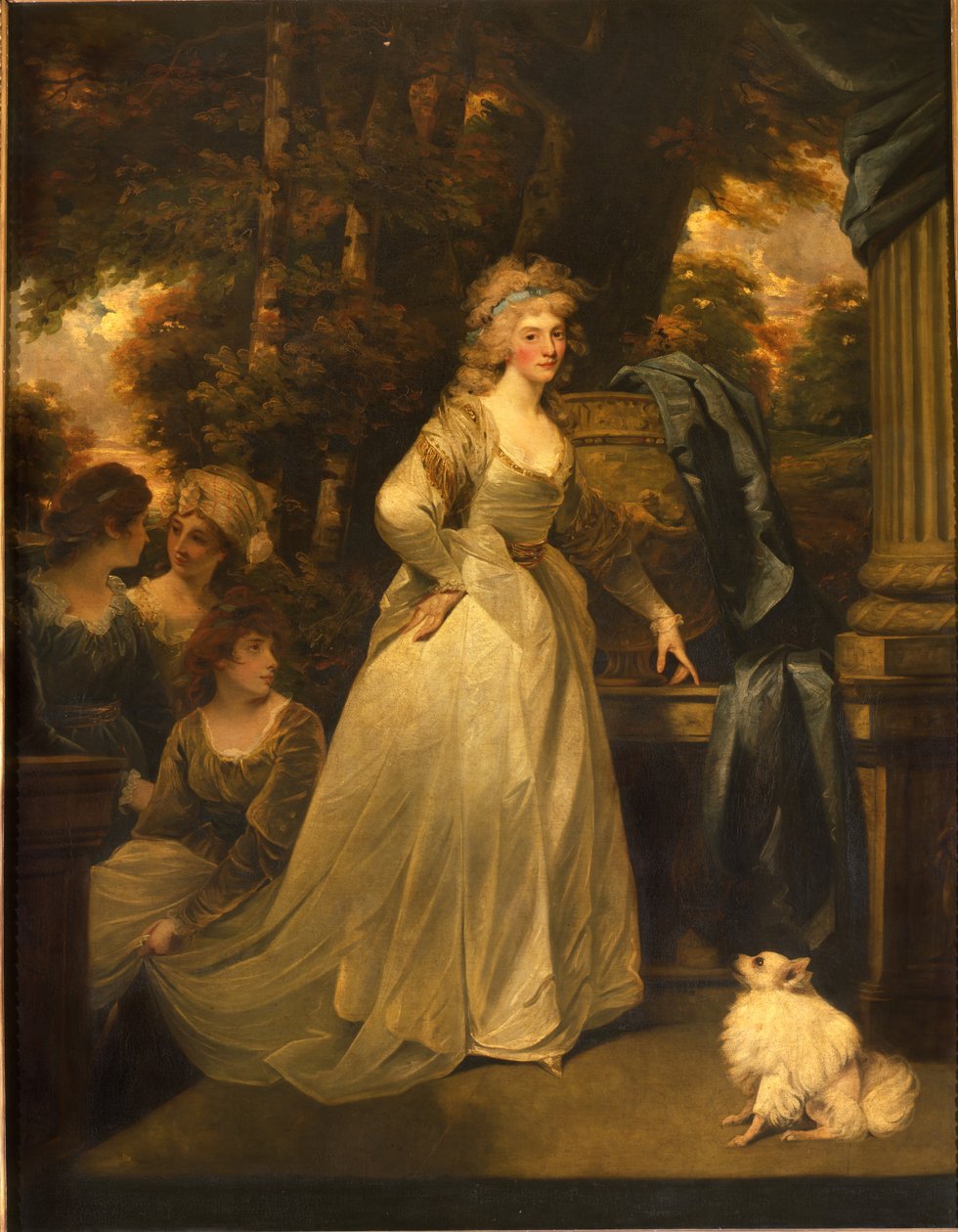 Porträt von H.R.H. Frederica Charlotte Ulrica, Prinzessin von Preußen und Herzogin von York, 1792 von John Hoppner