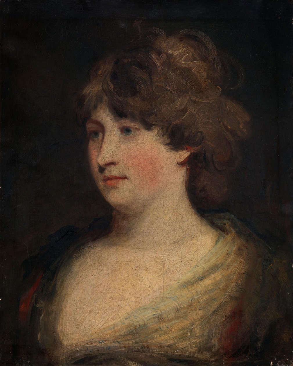 Vermutetes Porträt von Mrs. Musters (Mary Ann Chaworth) von John Hoppner