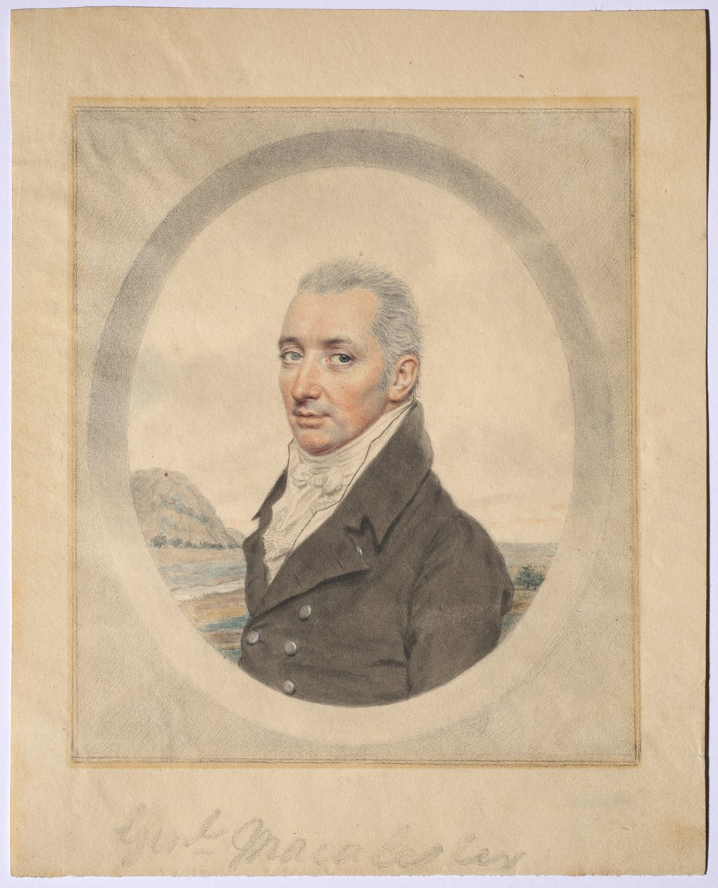 Porträt von General Keith MacAlister, ca. 1800-1810 von John I. smart