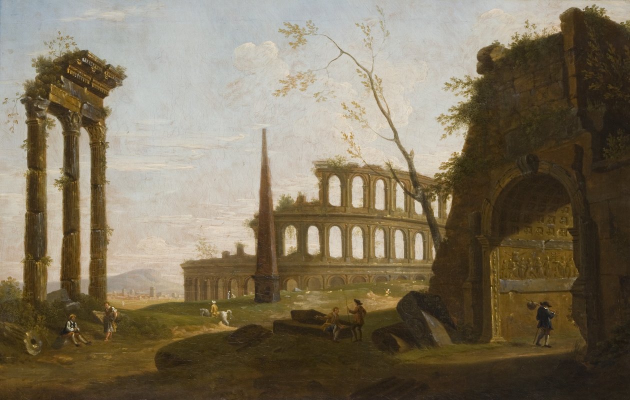 Römisches Capriccio von John Inigo Richards