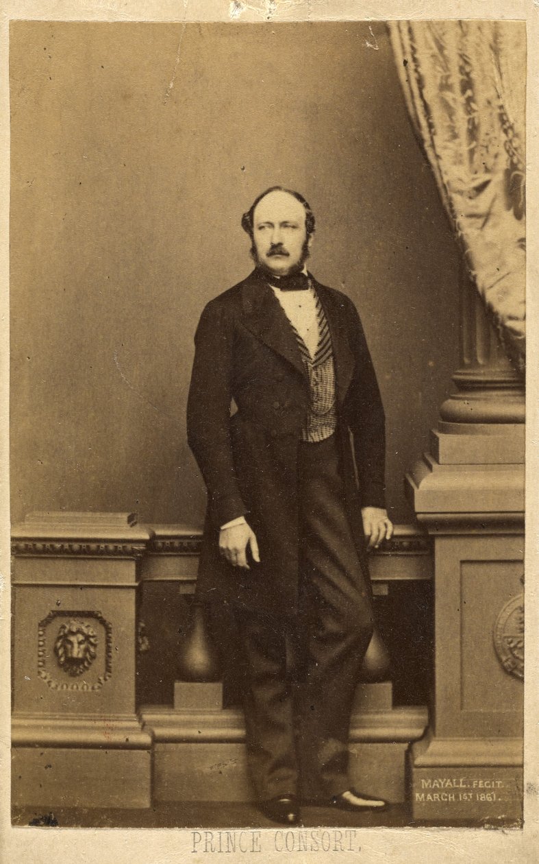 Prinzgemahl. Francis Charles Augustus Emmanuel Albert, Prinz von Sachsen-Coburg-Gotha von John Jabez Edwin Mayall