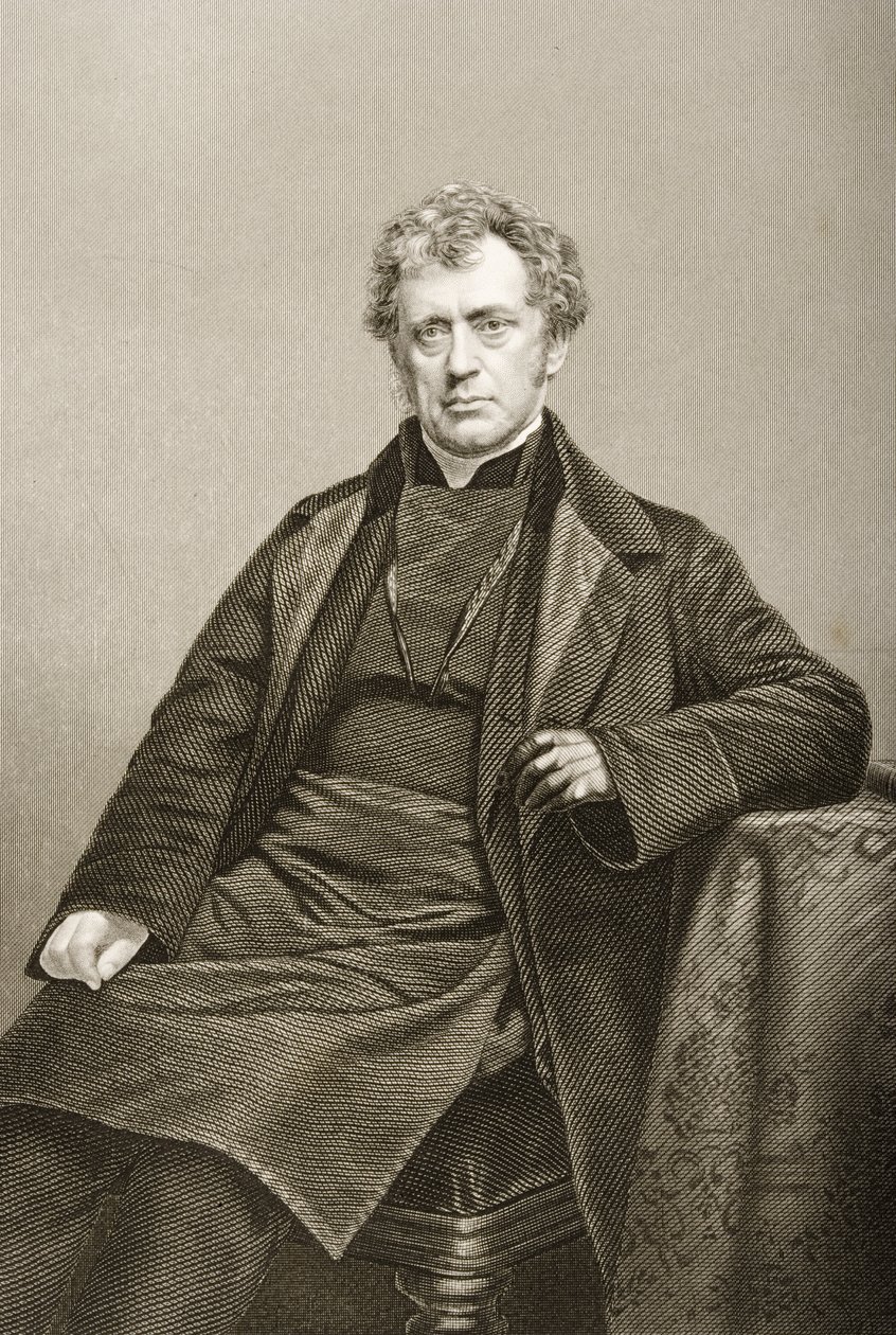 James Prince Lee (1804-69) graviert von D.J. Pound nach einem Foto, aus 