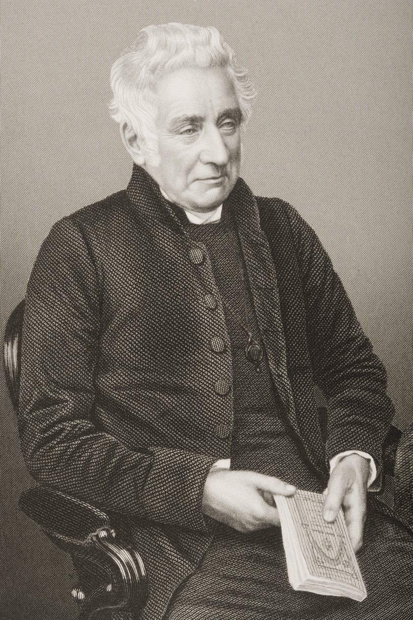 John Lonsdale (1788-1867) graviert von D.J. Pound nach einem Foto, aus 