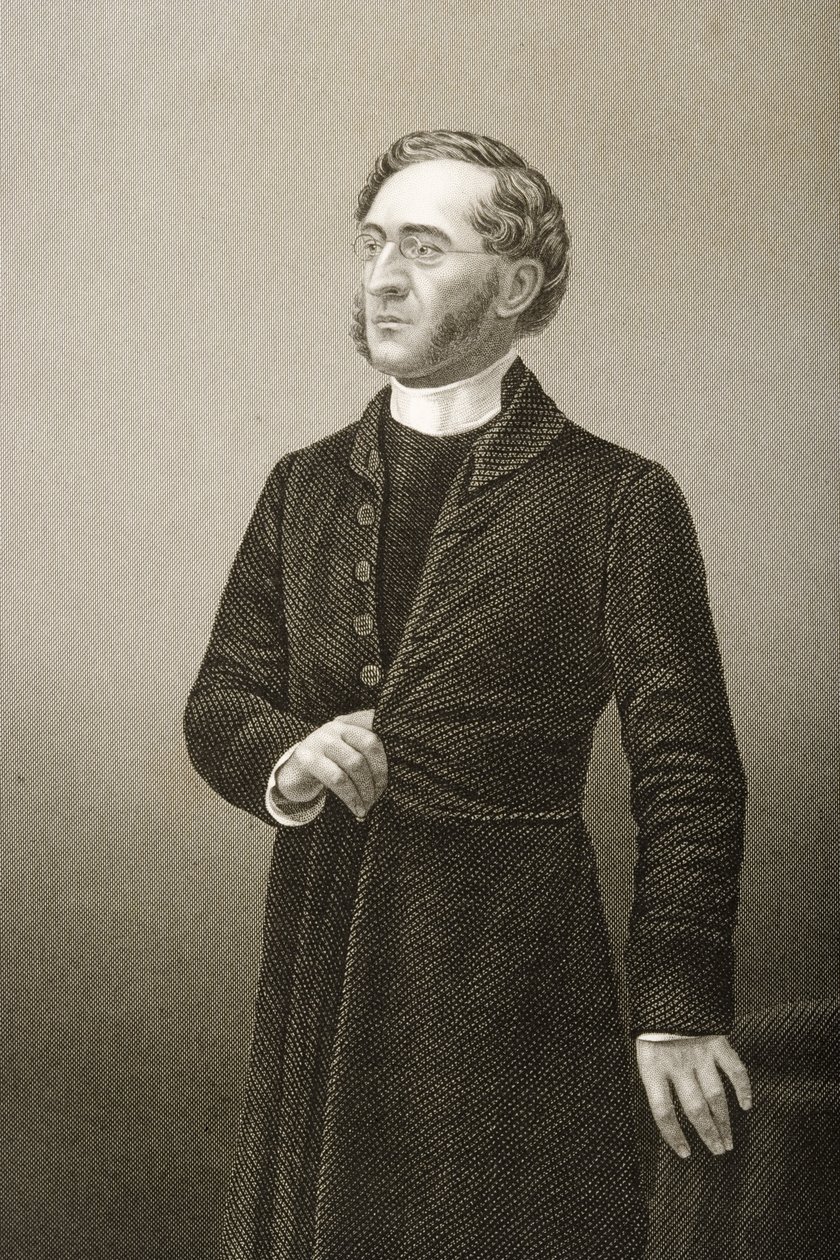 Rev. John Cumming (1707-81) von John Jabez Edwin Paisley Mayall