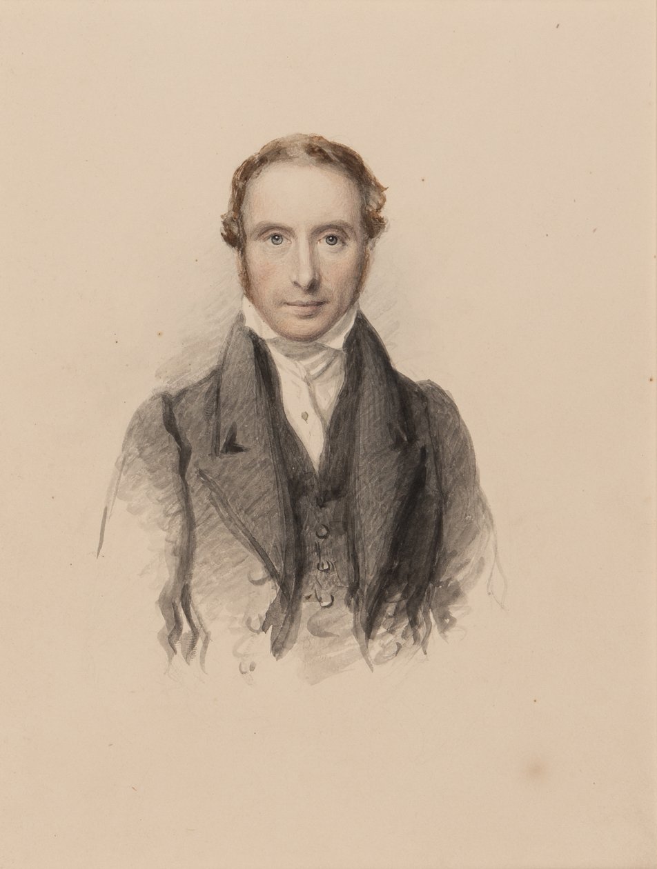 Porträt von Samuel Prout, ca. 1820 von John Jackson